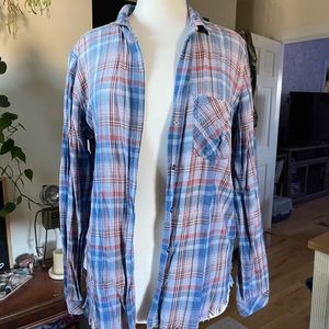 Cloth & Stone plaid shirt